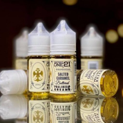 美國 ONE21 21區鹹奶油 小煙油 30ML