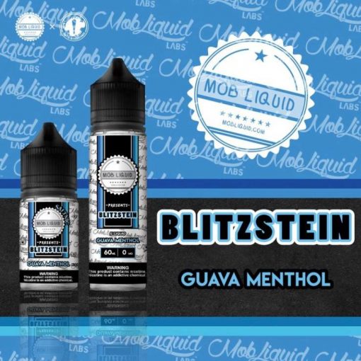 美國 MOB LIQUID 黑手黨芭樂 薄荷番石榴 30ML