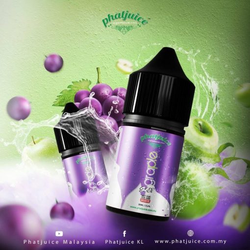 馬來 Phatjuice salt 酷斃葡萄 30ML：圖片 2